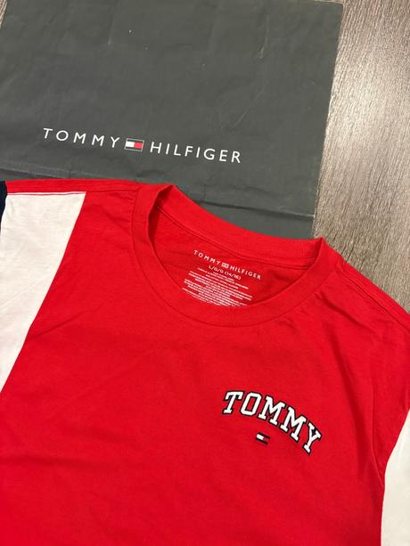 Tommy hilfiger nove chlapcenske tričko na 14-16 ro, tommy hilfiger,164