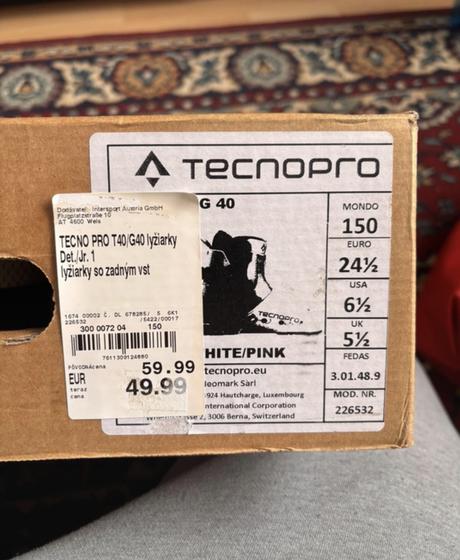 Lyžiarky tecnopro, 24