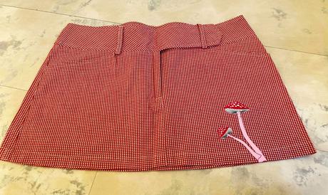 Pepitová mini suknička s/xs, kenvelo,s