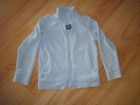 Bledomodrá flisová mikina--tcm-128, tcm,128