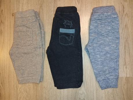 Tepláčiky 3 kusy, f&f,68