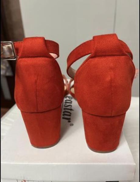 Cervene sandále, 41