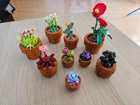 Lego miniaturne rastliny, 