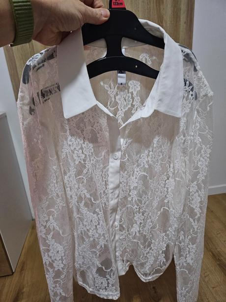 Čipkovana bluzka kosela, takko,s