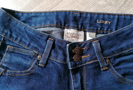 Push-up džínsové nohavice, mango,34