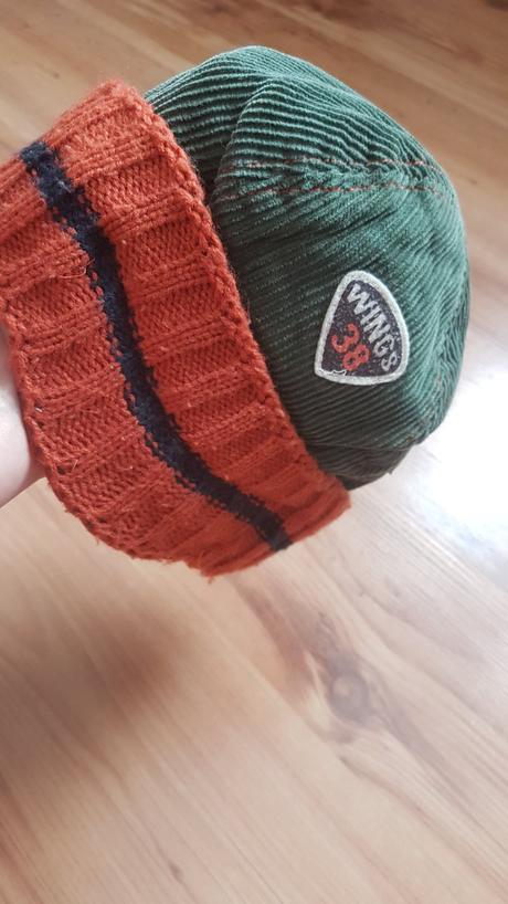 Teplá čiapka/šiltovka podšitá flisom 54-56, 