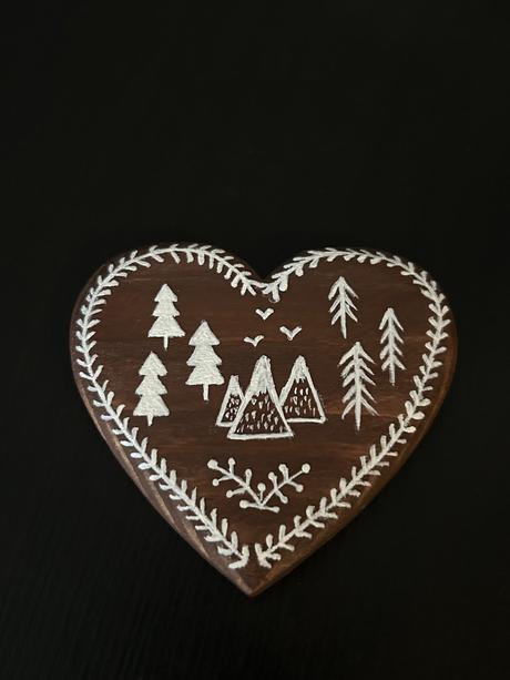 Drevený medovníček,