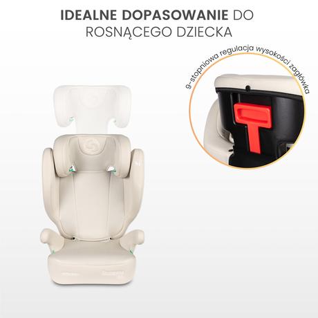 Caretero autosedačka breezy fix beige (100-150cm), caretero