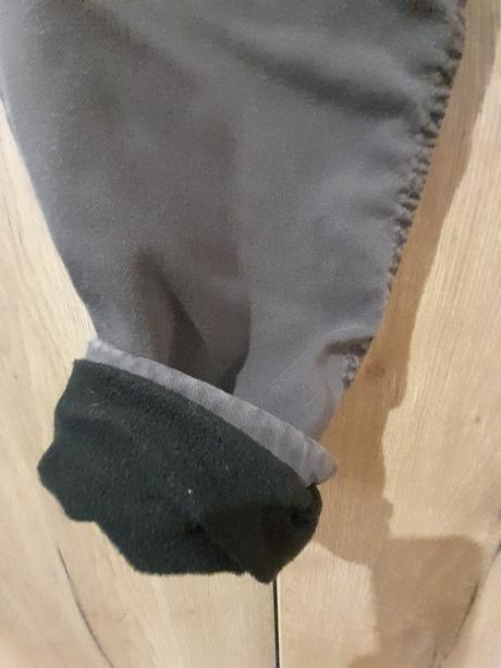 Zateplené nohavíce na gumu, zara,158