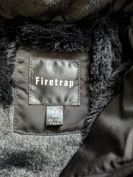 Zimná dievčenská bunda firetrap / veľ. 110-116, 110