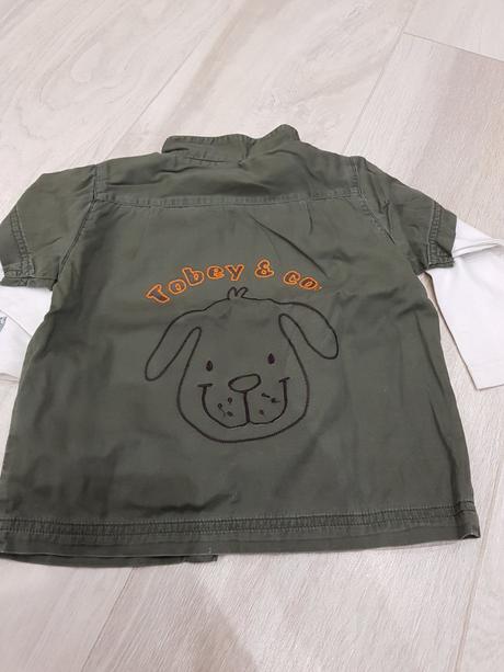 Sada krásnych košiel pre chlapca veľkosť 12-18 mes, 68–80