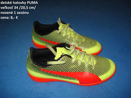 Detské halovky puma, puma,34