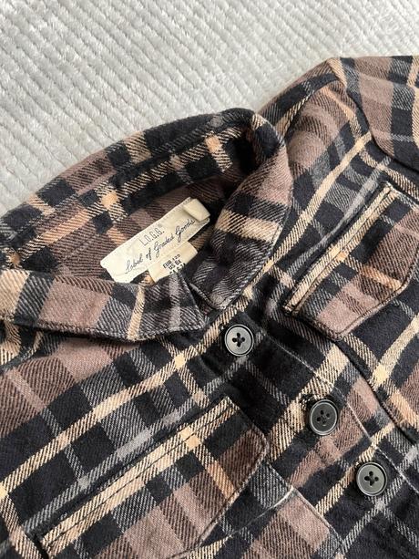 Flanelové šaty, h&m,122