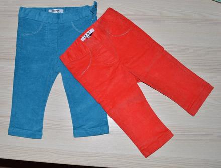 Menčestrové nohavice dkny, dkny,80