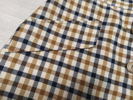 Podsita kockovana sukňa 36-38, h&m,36