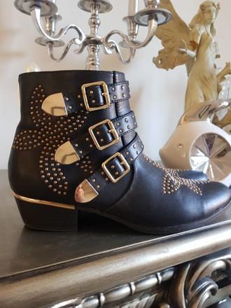 Vybijane kotnikove topanky, graceland,39