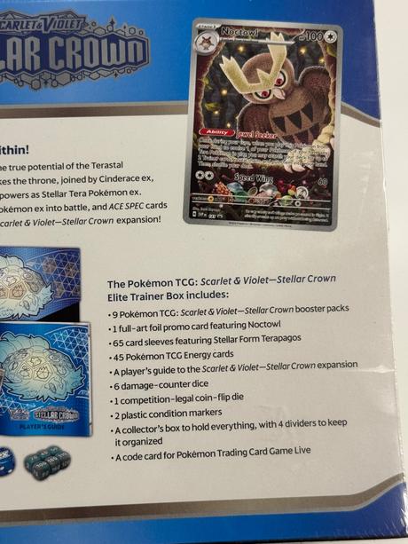 Pokemon stellar crown elite, 