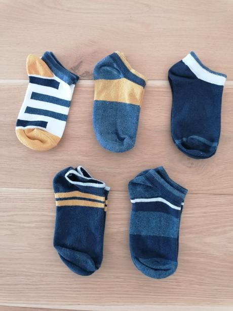 5x krátke ponožky, c&a,31