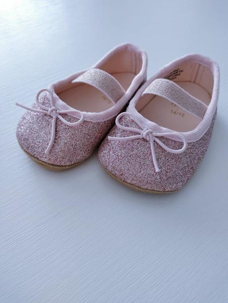 Trblietavé balerínky veľ.14/15, h&m,<17