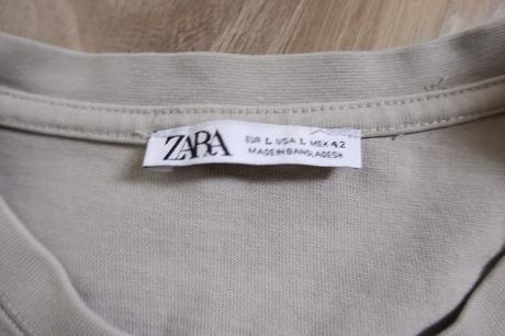 Bavlnené tričko zara, zara,l