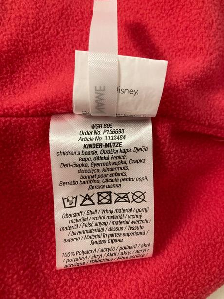 Čiapka minnie mouse podšitá fleecom, 