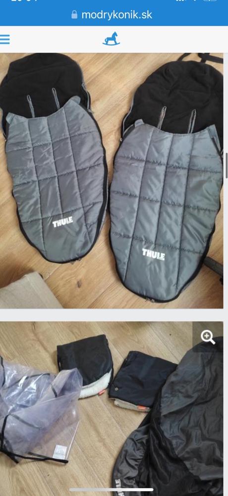 Kočík pre dvojičky thule, thule,thule urban glide 2