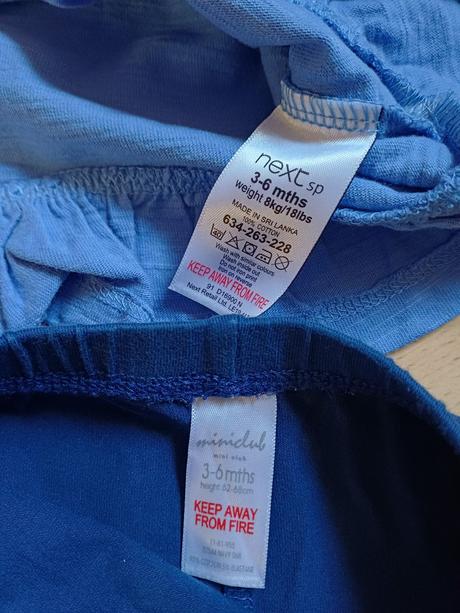 2 letné sety v.68 / 3-6 mes, next,68