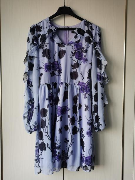 Fialové šaty, 36 / s