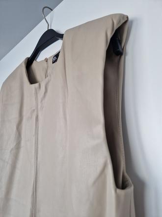 Zara-koženkové šaty         2+1 zadarmo, zara,m