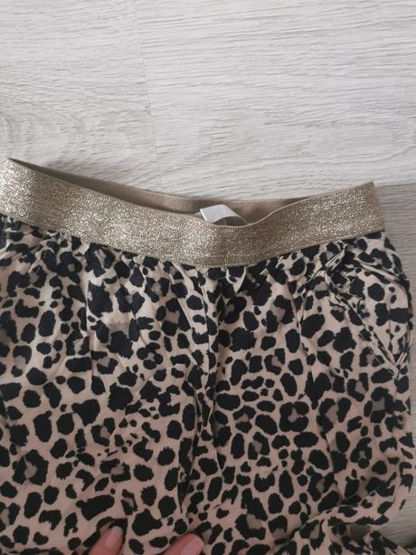 Letné nohavice 5-6rokov, h&m,116