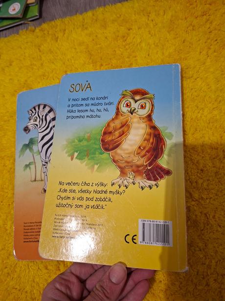 Knihy o zvieratách 3 ks, 