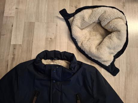 Zimná bunda, h&m,152