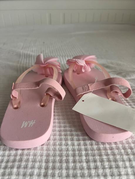 Dievčenské žabky veľkosť 26/27, h&m,26