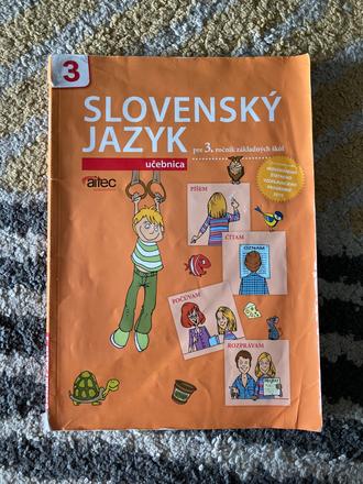 Slovenský jazyk pre 3. ročník zš učebnica, 