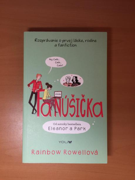 Kniha fanúšička - rainbow rowell, 