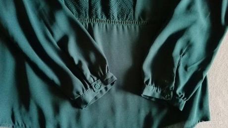 Tmavozelená blúzka reserved, reserved,m