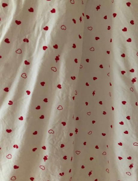 Biela srdiečková blúzka xs/34, 34