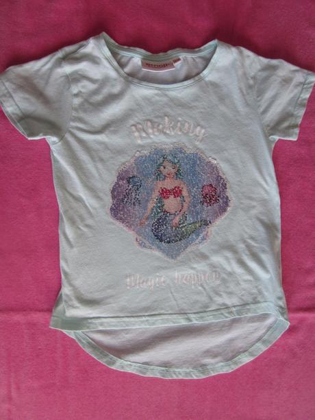 Tričko poníkom premieňacie - málo nosené, takko,134