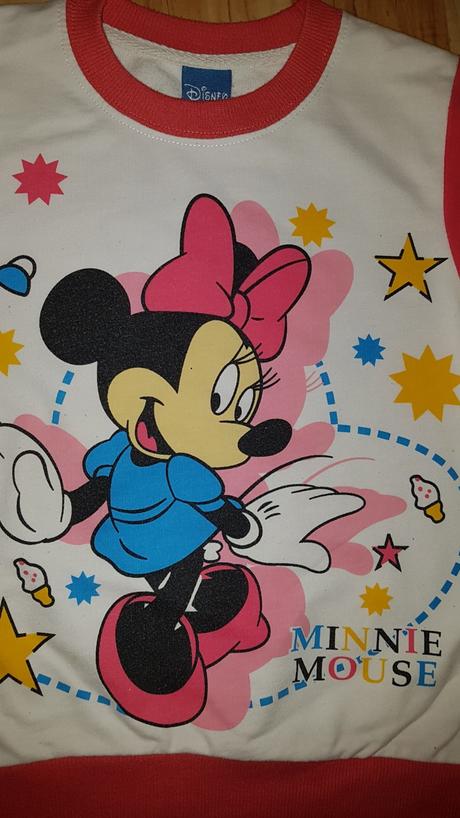 Mikina s minnie, disney,128