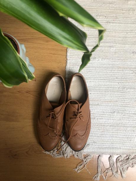 Hnedé mokasiny/ dámske jesenné topánky, 38