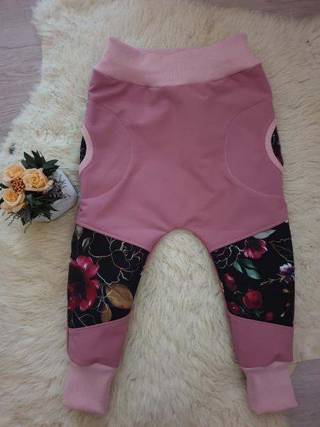 Softshelove nohavice, 98