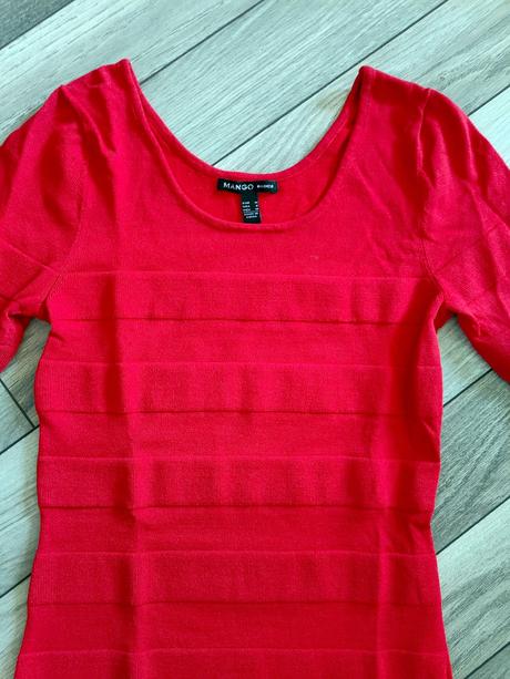 Krátke elastické šaty, mango,m