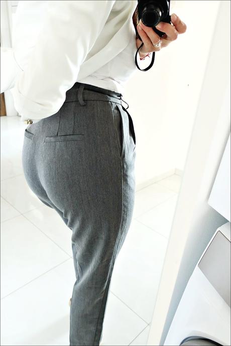 Šedé nohavice amisu, amisu,xs