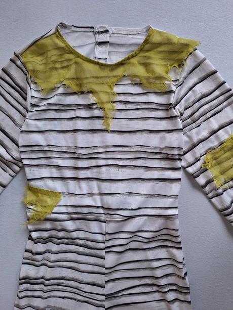 Múmia/zombie komplet kostým s maskou veľ.128,