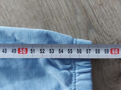 Bledomodrá dievčenská mikina h&m, h&m,134