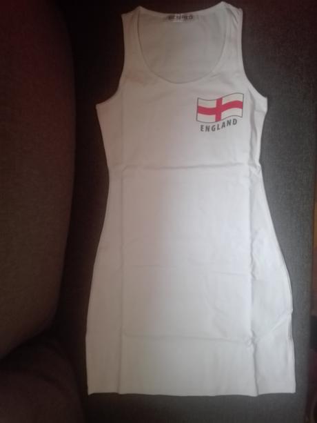 Elastické šaty england veľ. s, s