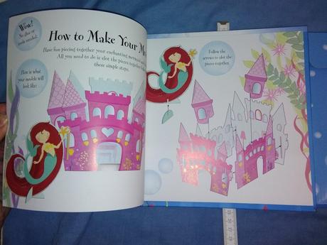 Enchanting mermaid book & model set au17, 