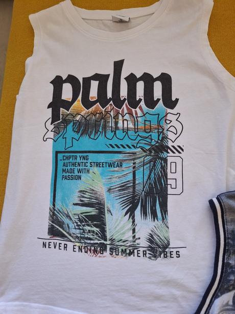 Stylove tielka top stav 146-152, reserved,146