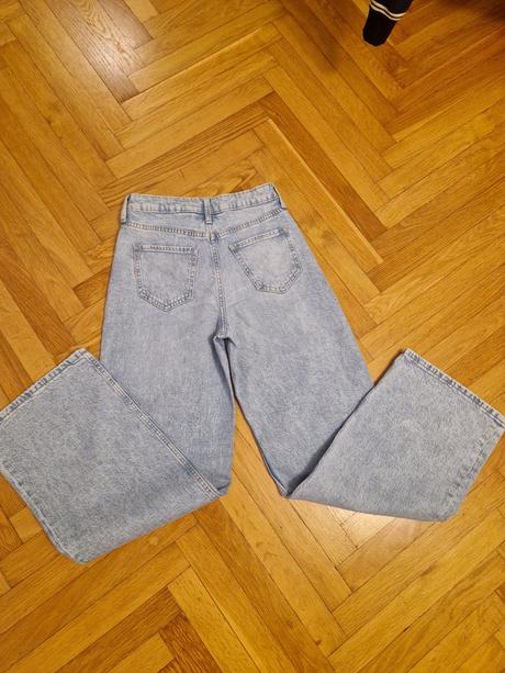 Moderne dievcenske rifle 152 158 cm h&m nenosene, h&m,152