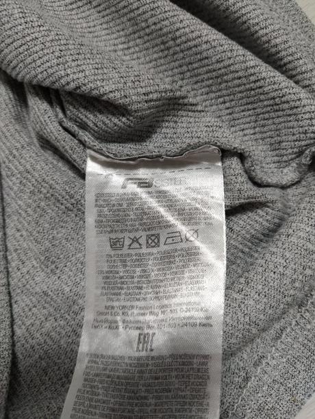 Sivé elastické šaty., new yorker,l